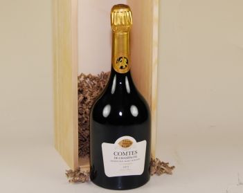 Taittinger Comtes de Champagne Blanc de Blancs 2011 Wood Box