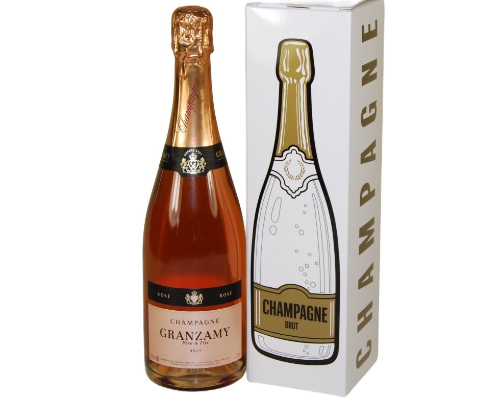 Granzamy Père & Fils Brut Rosé NV Gift Carton