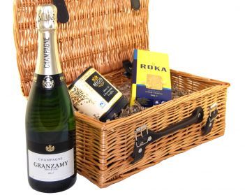 Granzamy Père & Fils Brut Tradition NV Wicker Hamper