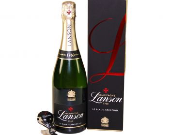 Lanson Le Black Création & Stopper Gift Carton