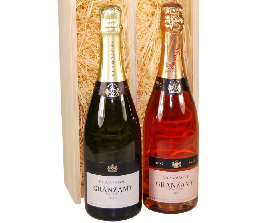 Granzamy Père & Fils Tradition NV & Rosé NV Double Wood Box