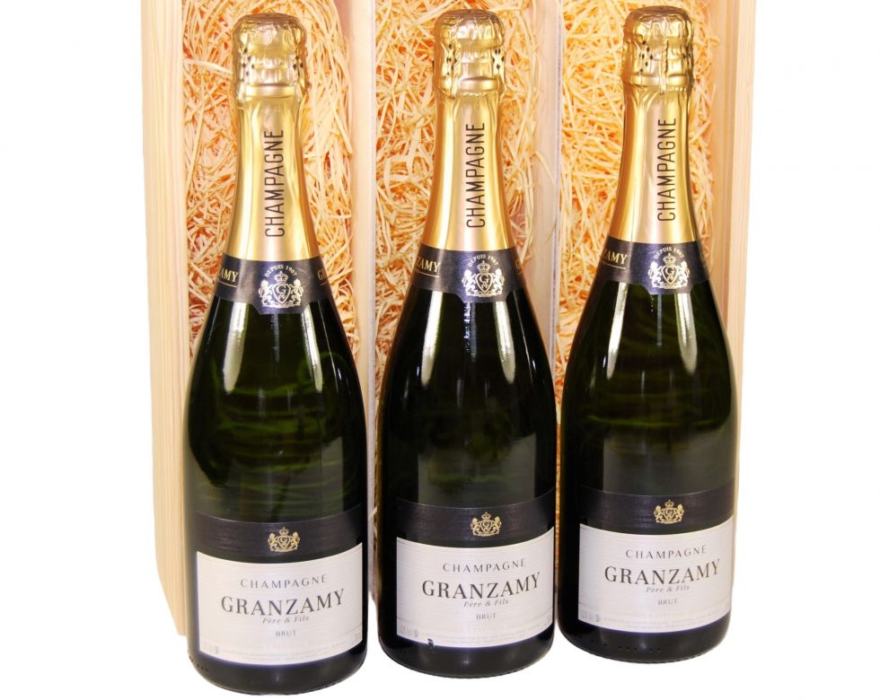 Granzamy Père & Fils Brut Tradition NV Triple Wood Box