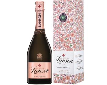Lanson Le Rosé Création Gift Carton Wimbledon Edition