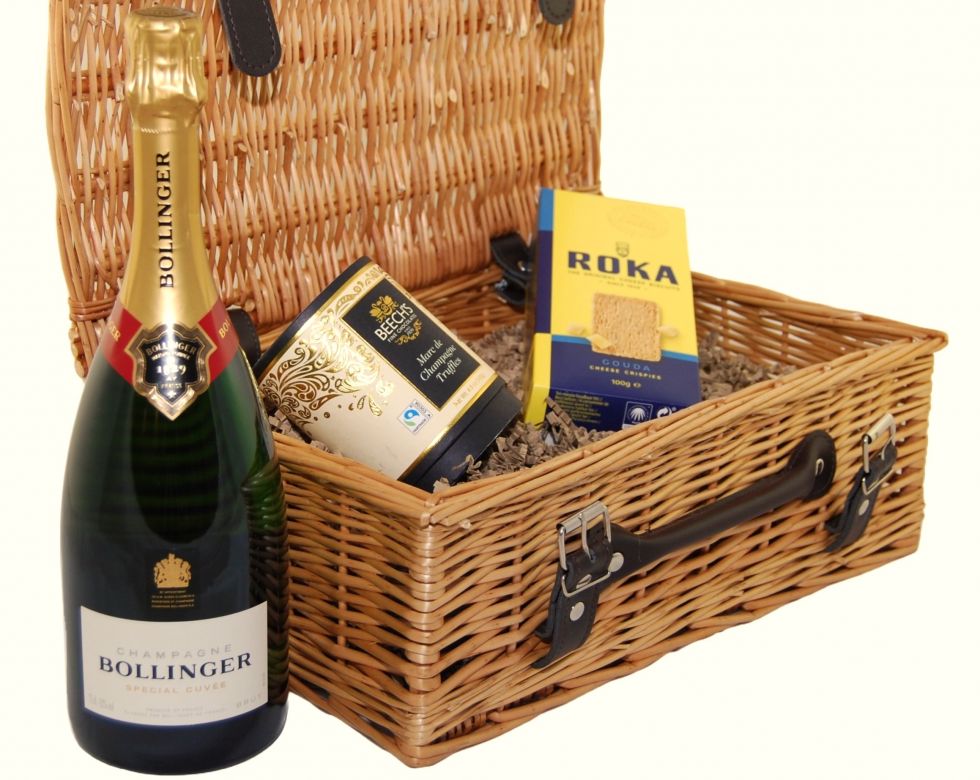 Bollinger Special Cuvée Brut NV Wicker Hamper