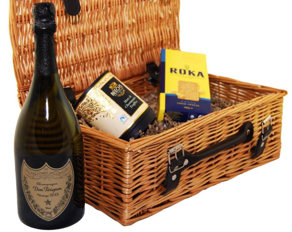 Dom Pérignon Vintage 2013 Wicker Hamper