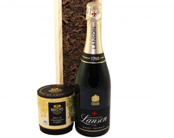 Lanson Le Black Création & Truffles Wood Box