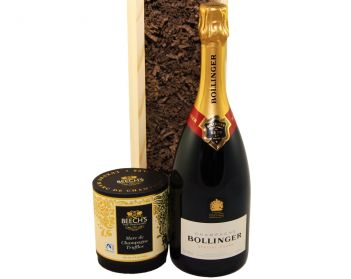 Bollinger Special Cuvée Brut NV & Truffles Wood Box