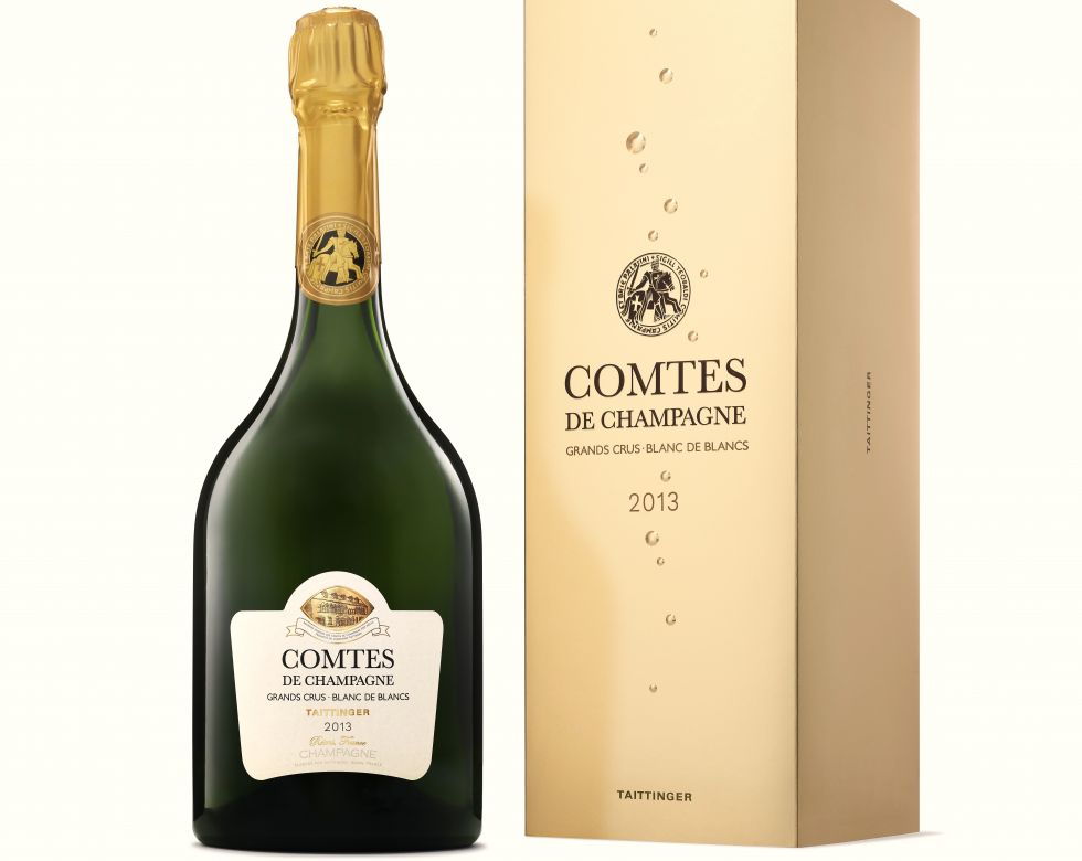 Taittinger Comtes de Champagne Blanc de Blancs 2013 Gift Box