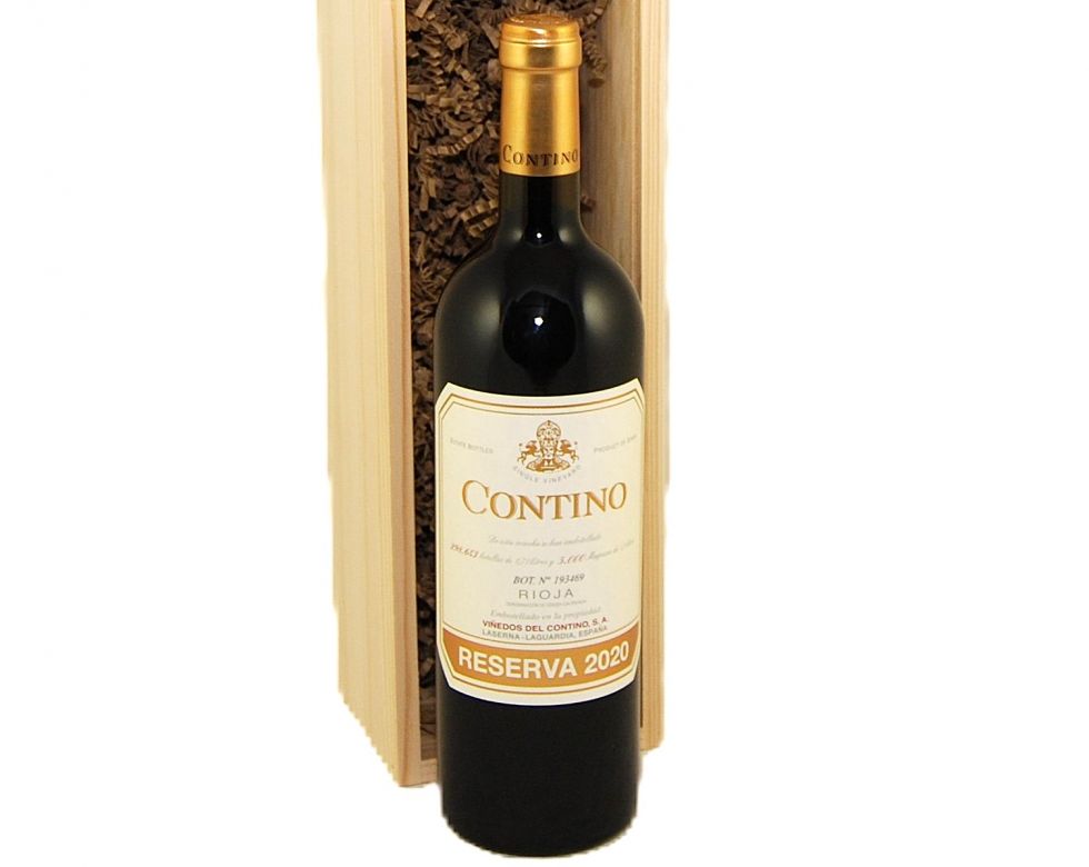 Contino Rioja Reserva 2020 Wood Box