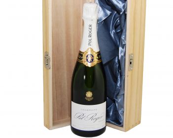 Pol Roger Brut NV Luxury Wood Box