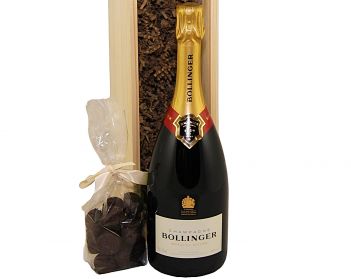 Bollinger Special Cuvée Brut NV & Truffles Wood Box