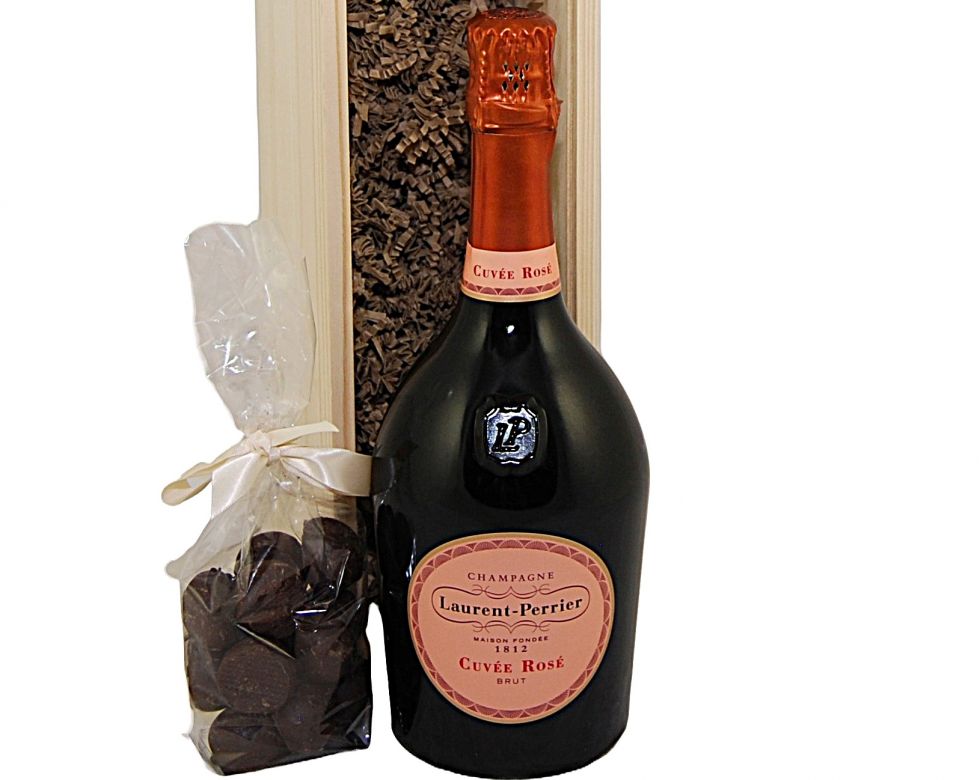 Laurent-Perrier Cuvée Rosé & Truffles Wood Box
