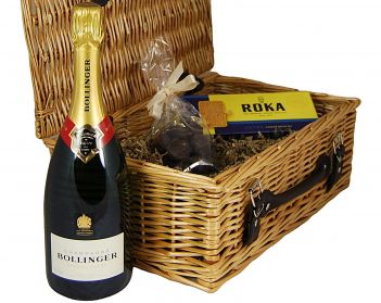Bollinger Special Cuvée Brut NV Wicker Hamper