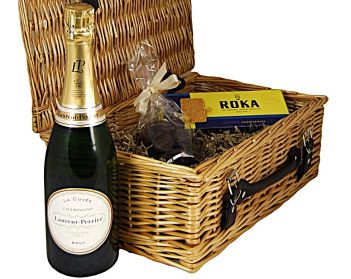 Laurent-Perrier La Cuvée Wicker Hamper
