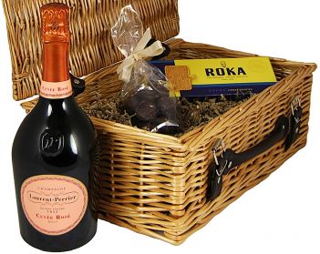 Laurent-Perrier Cuvée Rosé Wicker Hamper