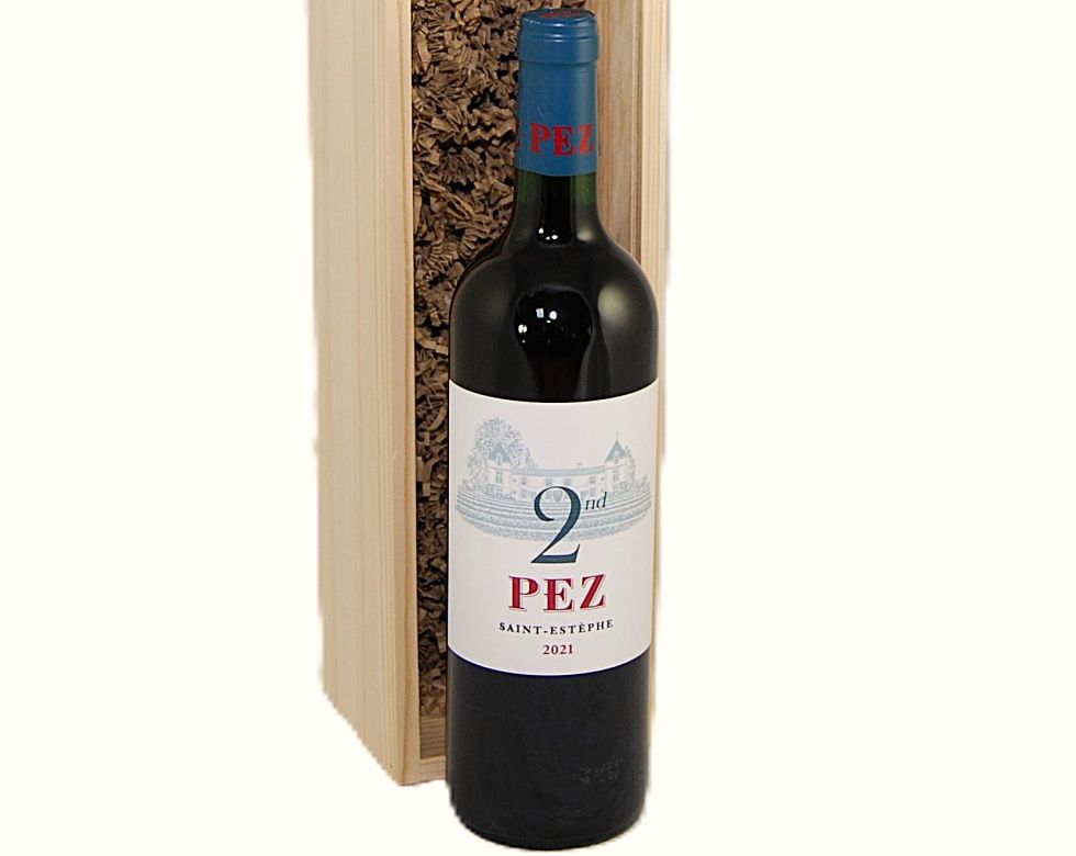 Château de Pez 2nd Pez 2021 Wood Box