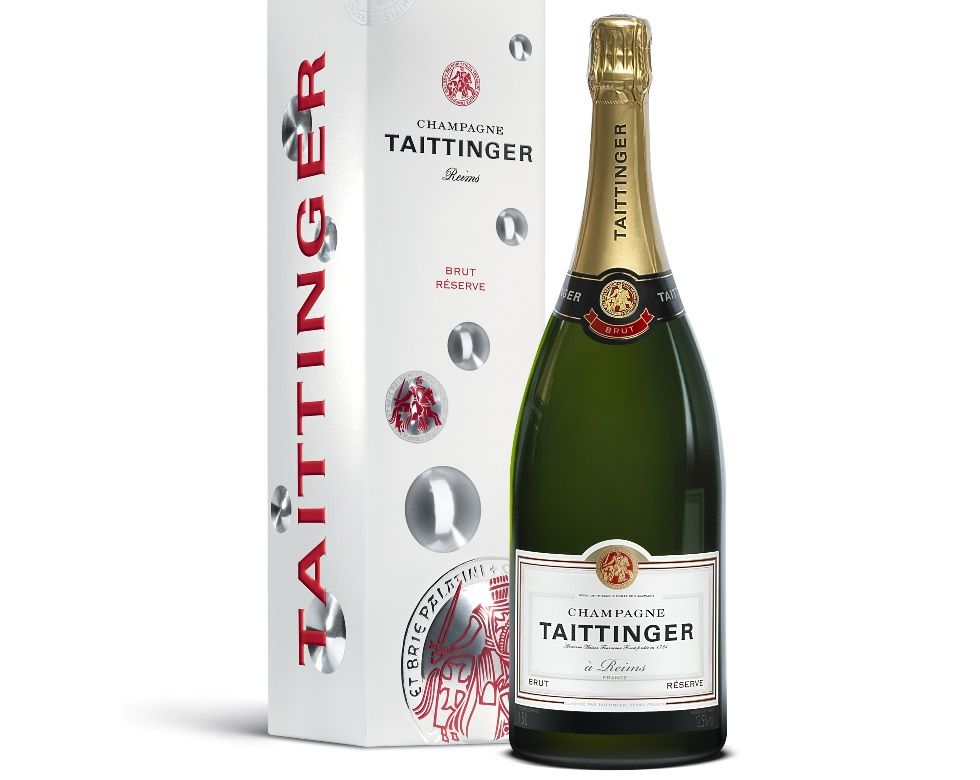 Taittinger Brut Réserve NV Magnum Gift Carton