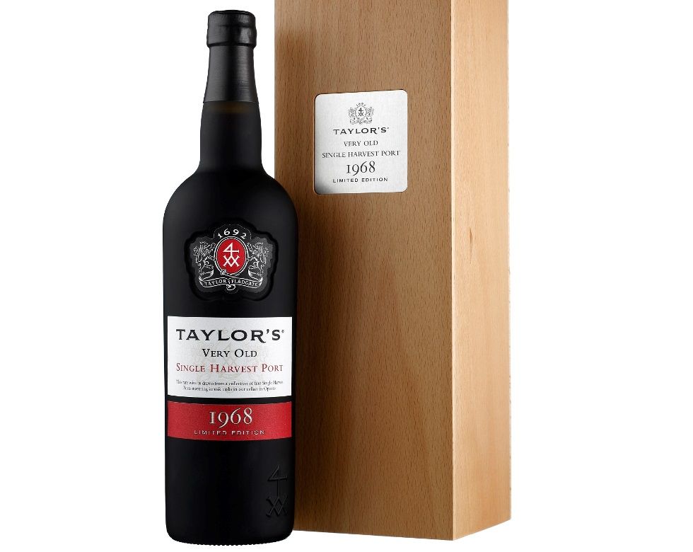 Taylor's Single Harvest 1968 Port Gift Box