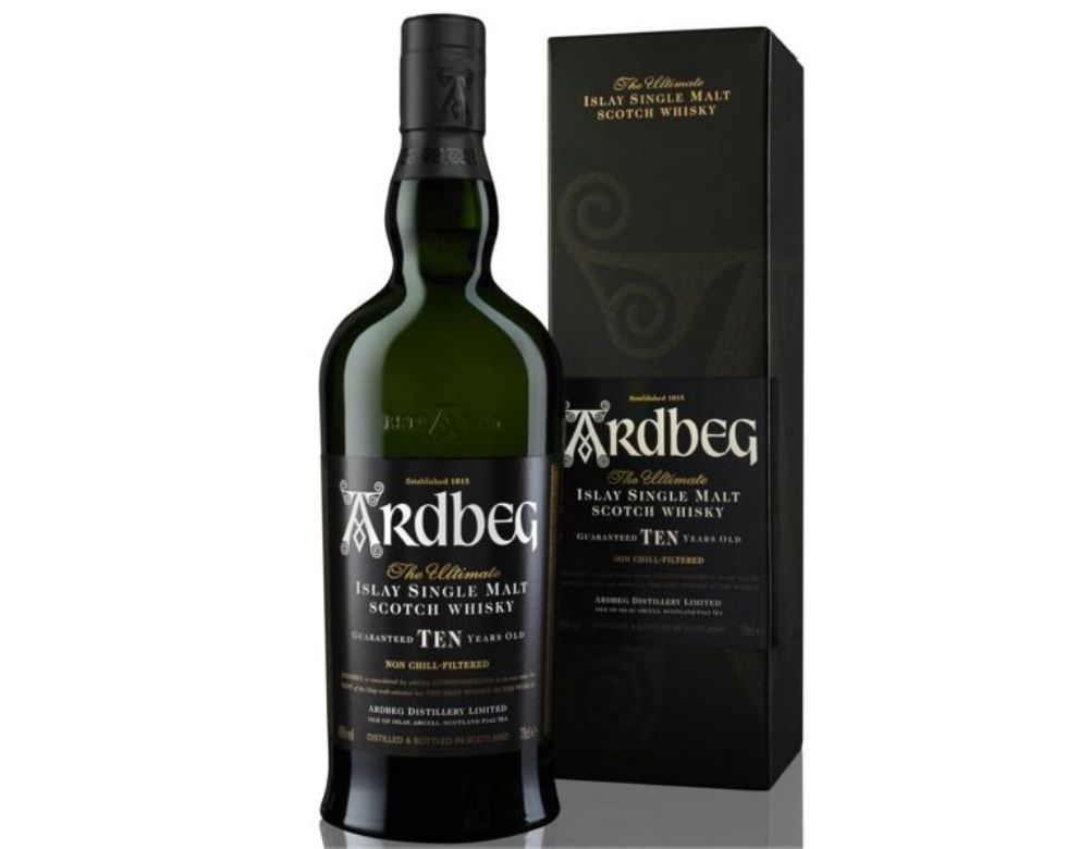 Ardbeg 10 Years Old Malt Whisky Gift Carton